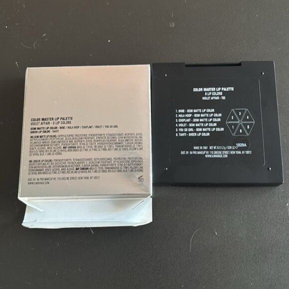 IL Makiage Color Master Lip Palette - 6-Shade Lip Color Palette - Picture 4 of 5